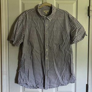 3/$10 Sonoma Plaid Short Sleeve Button Down